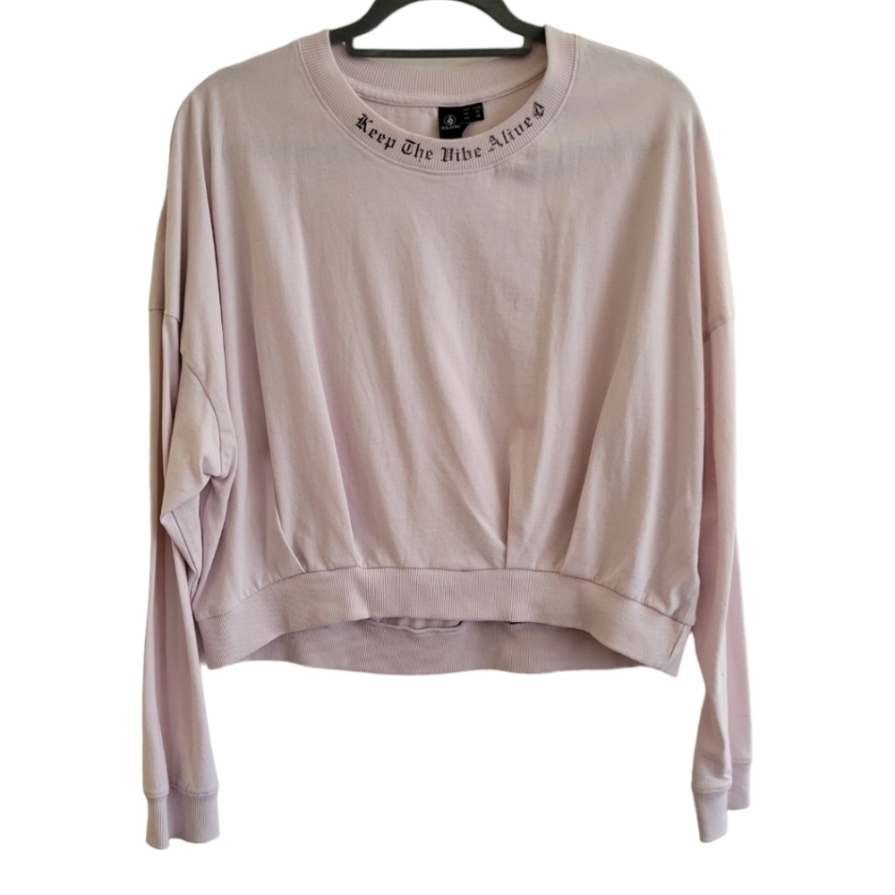 Volcom Keep The Vibe Alive Long Sleeve Top Size L